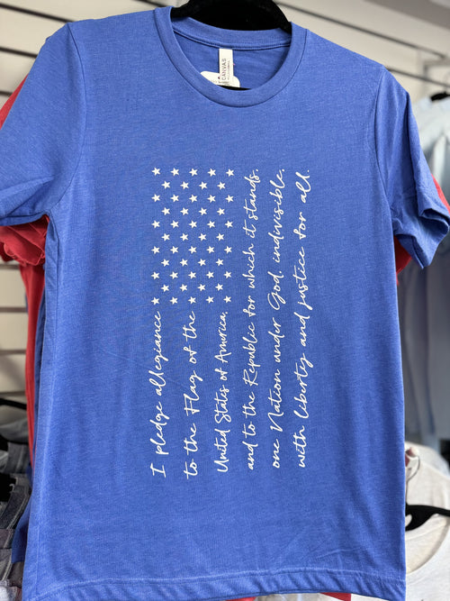 The Pledge of Allegiance Adult T-Shirt