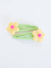 Small Flower Hair Clips-Set of Six