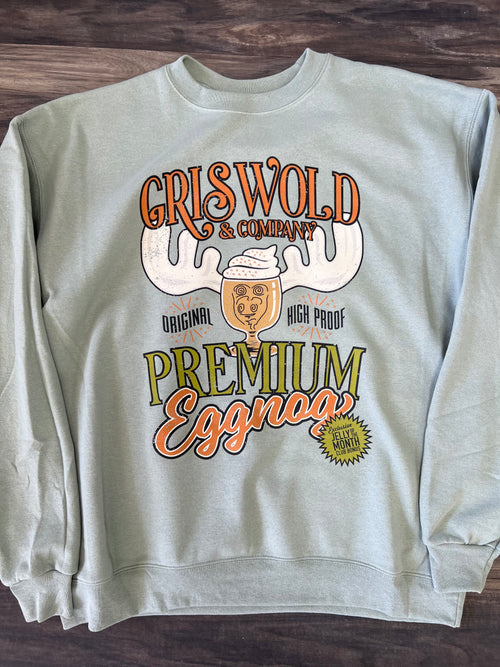 Griswold Premium Eggnog Adult Sweatshirt