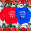 Making Spirits Bright Toddler & Youth Sweatshirt