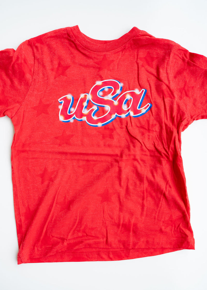 USA Lights Youth Tee