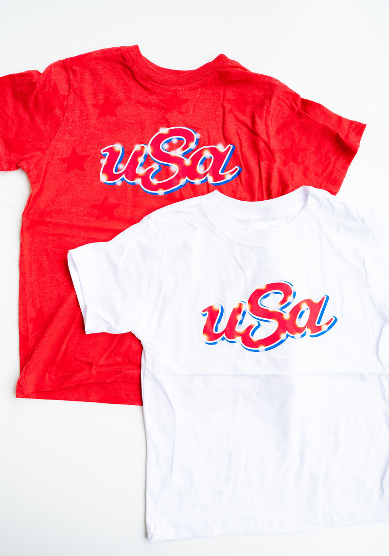 USA Lights Youth Tee