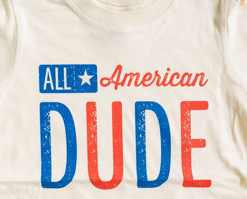 All American Dude Toddler & Youth Tee