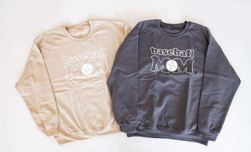 Baseball Mom w/Baseball Sweatshirt