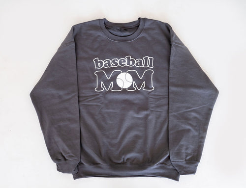 Baseball Mom w/Baseball Sweatshirt