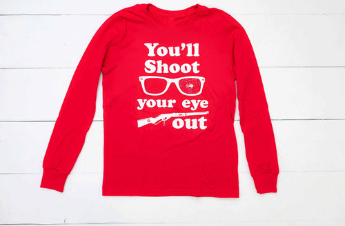 You'll Shoot Your Eye Out Youth Long-sleeve Tee