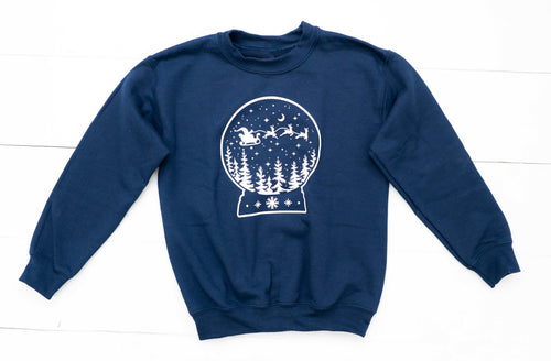 Snow Globe Toddler and Youth Sweatshirt