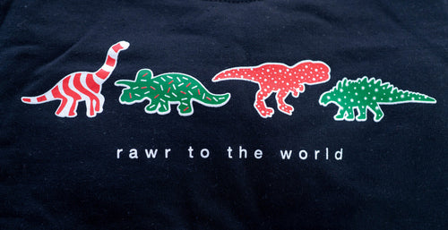 Rawr to the World Toddler & Youth Sweatshirt